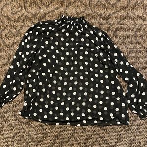 Blouse polka dots 3X Torrid